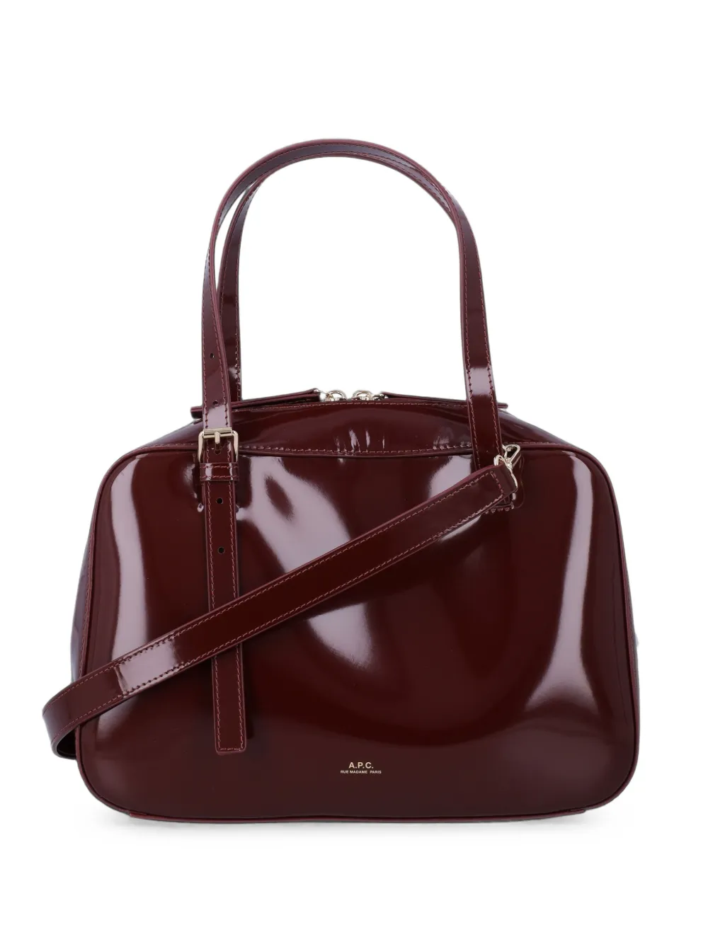 A.P.C. Virginie buckled tote bag