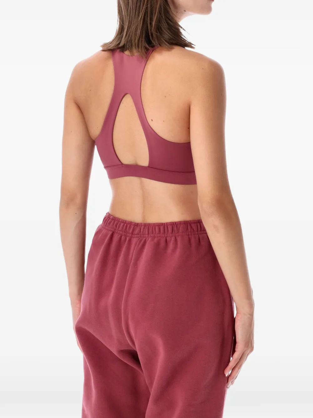 Nike Universa gewatteerde sport-bh met medium ondersteuning Roze