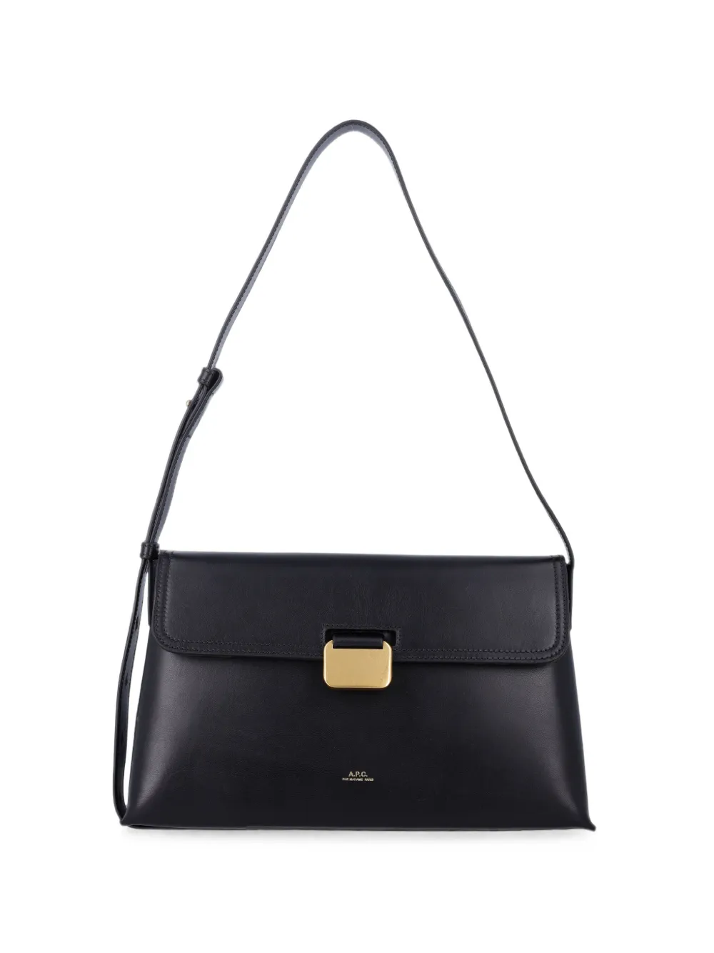 A.P.C. Simone leather shoulder bag - Nero