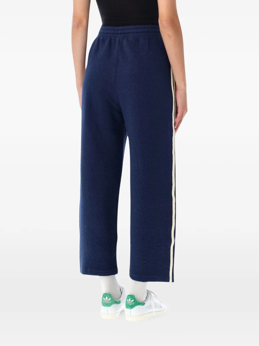adidas Firebird cropped track pants Blauw