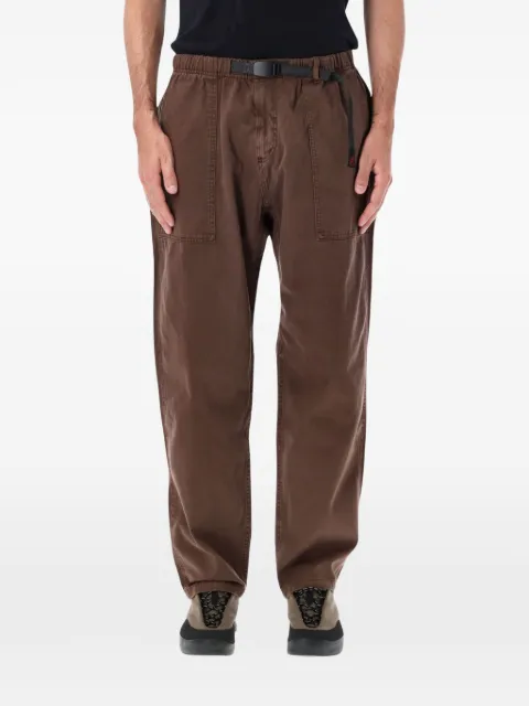 Gramicci belted patch-pocket trousers