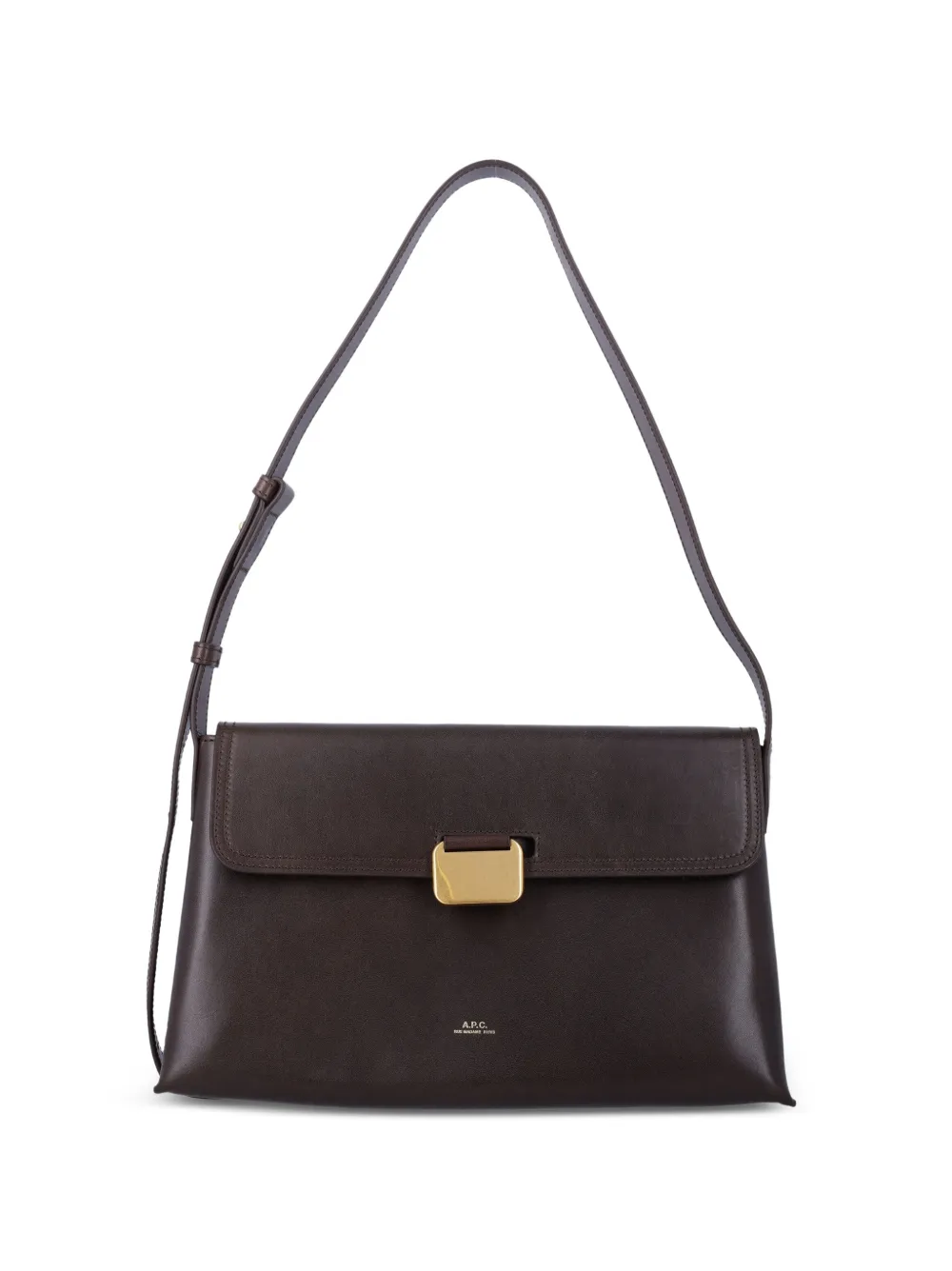 A.P.C. Simone leather shoulder bag · OS