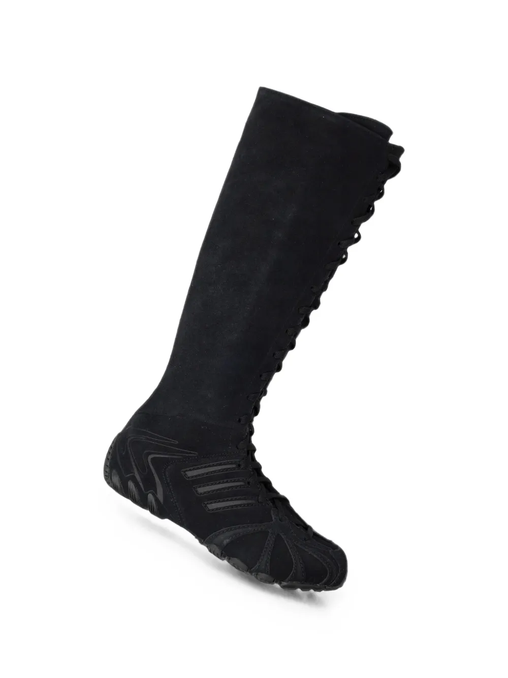 adidas Knielaarzen met veters Zwart