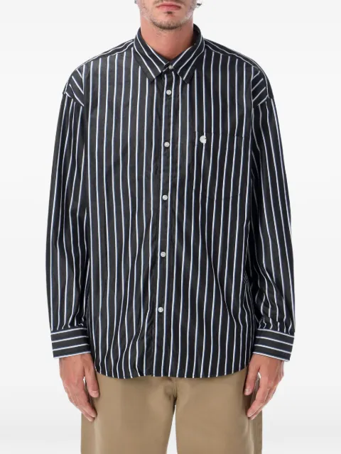 Carhartt WIP L/S Gowan vertical-stripe long-sleeve shirt