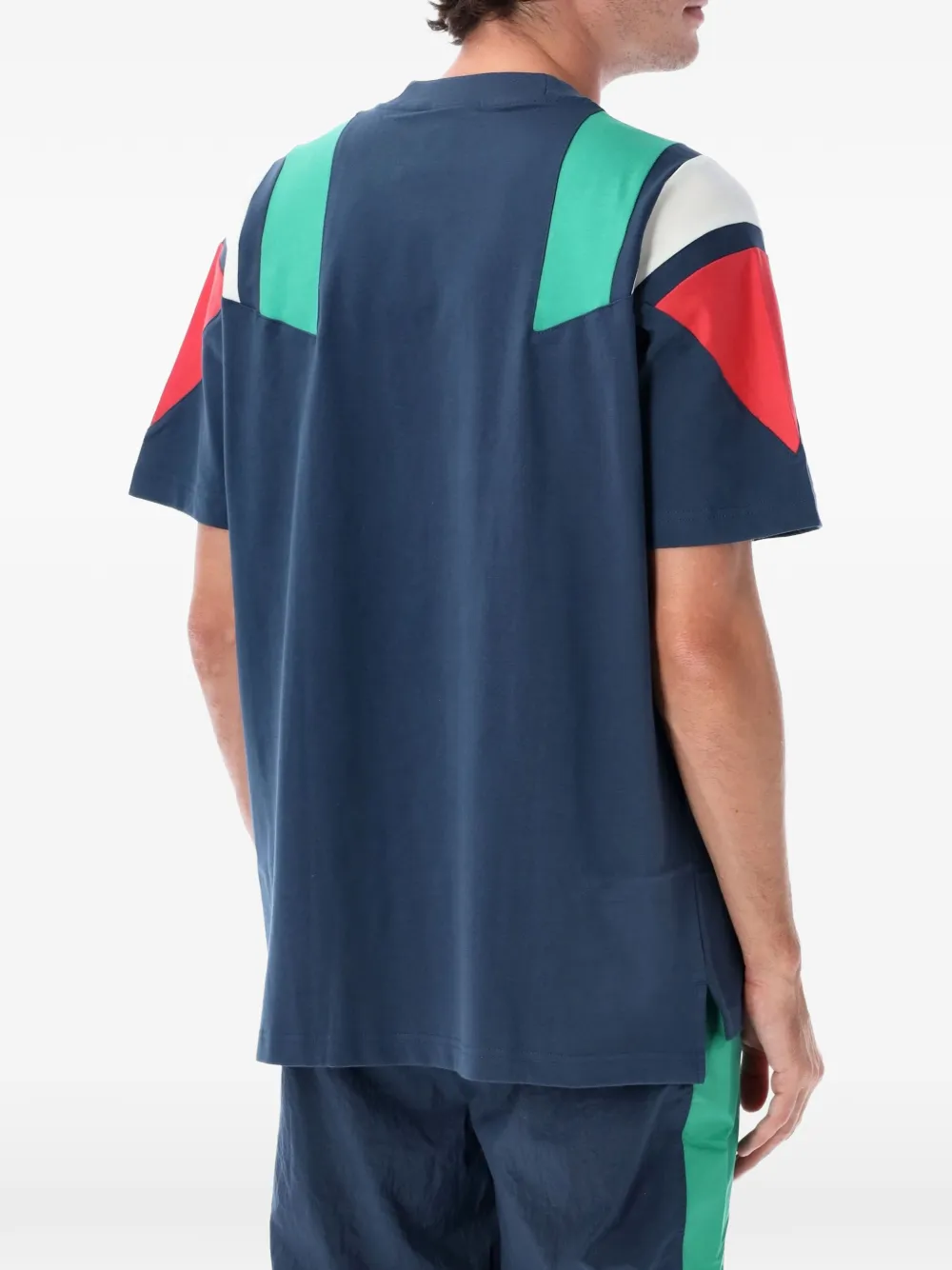 adidas Italië T-shirt Blauw
