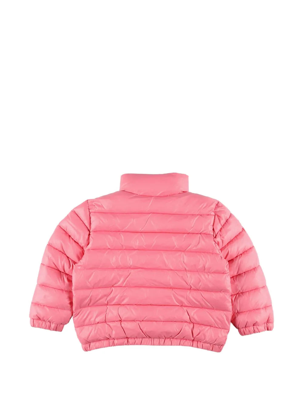 Marni Kids logo-print quilted puffer coat Roze