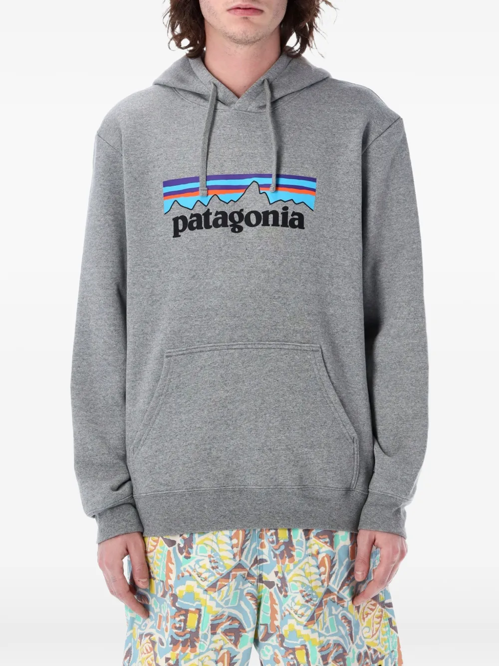 Patagonia Felpa con stampa Uprisal - Grigio