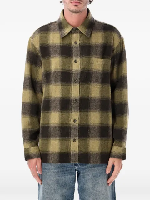 A.P.C. check-pattern shirt