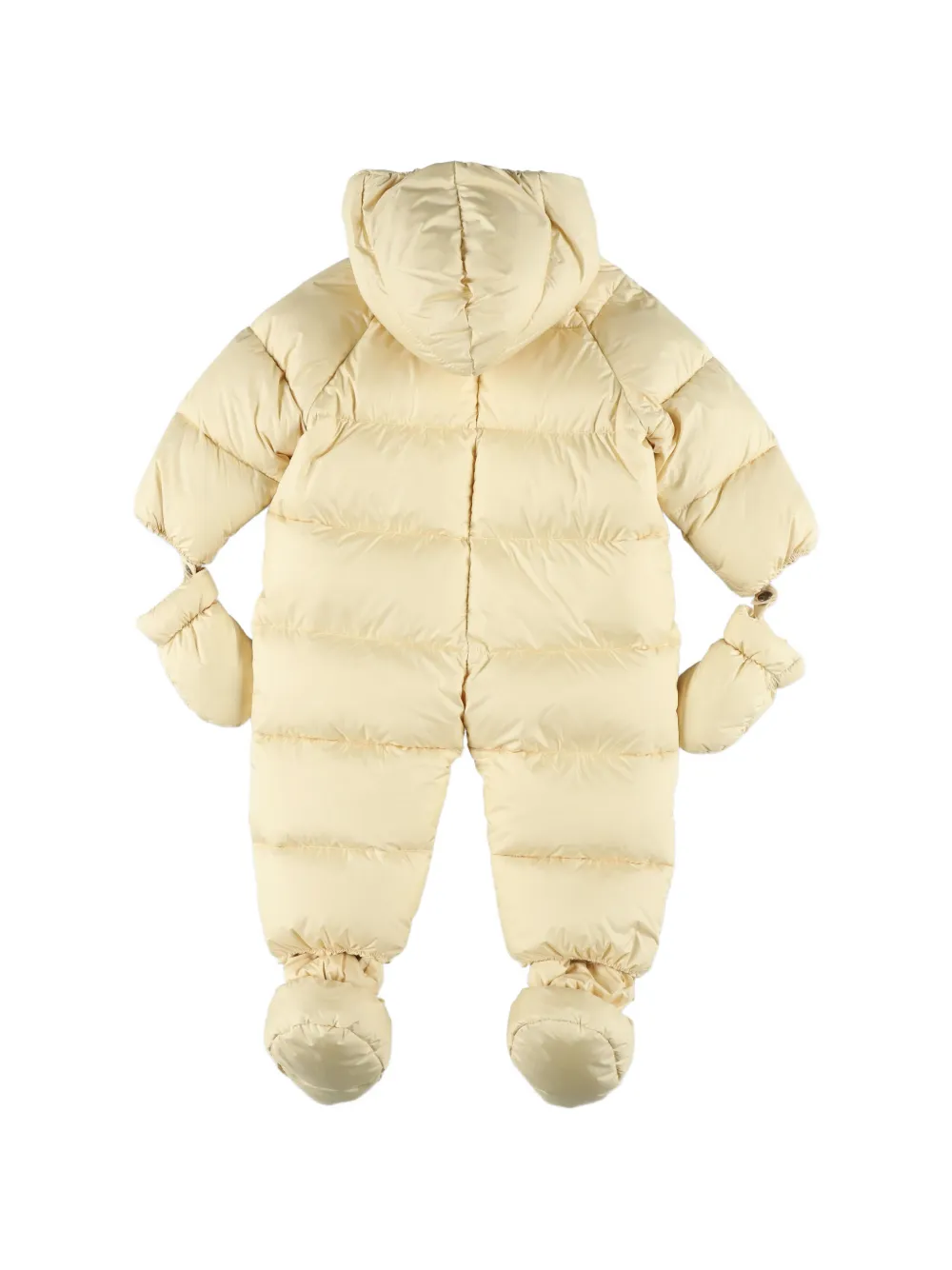 Il Gufo quilted hooded snowsuit Geel