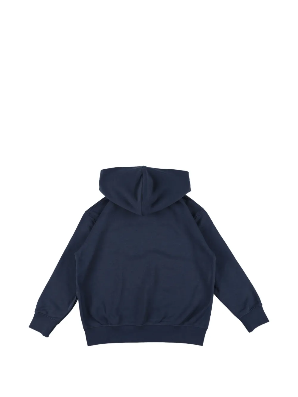 Golden Goose Kids Hoodie met logopatch Blauw