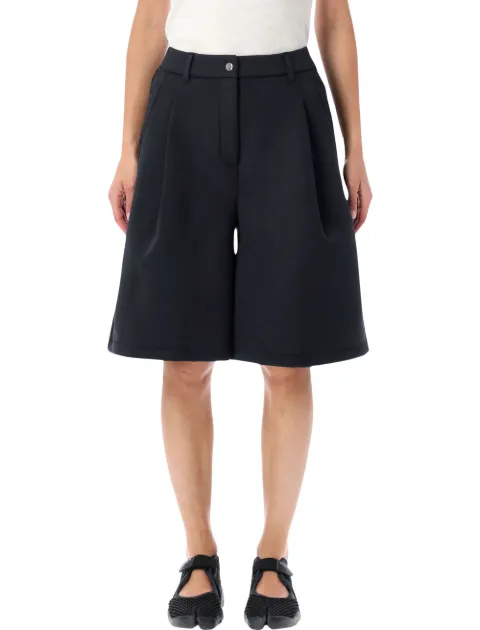 Nike pleated wide-leg shorts