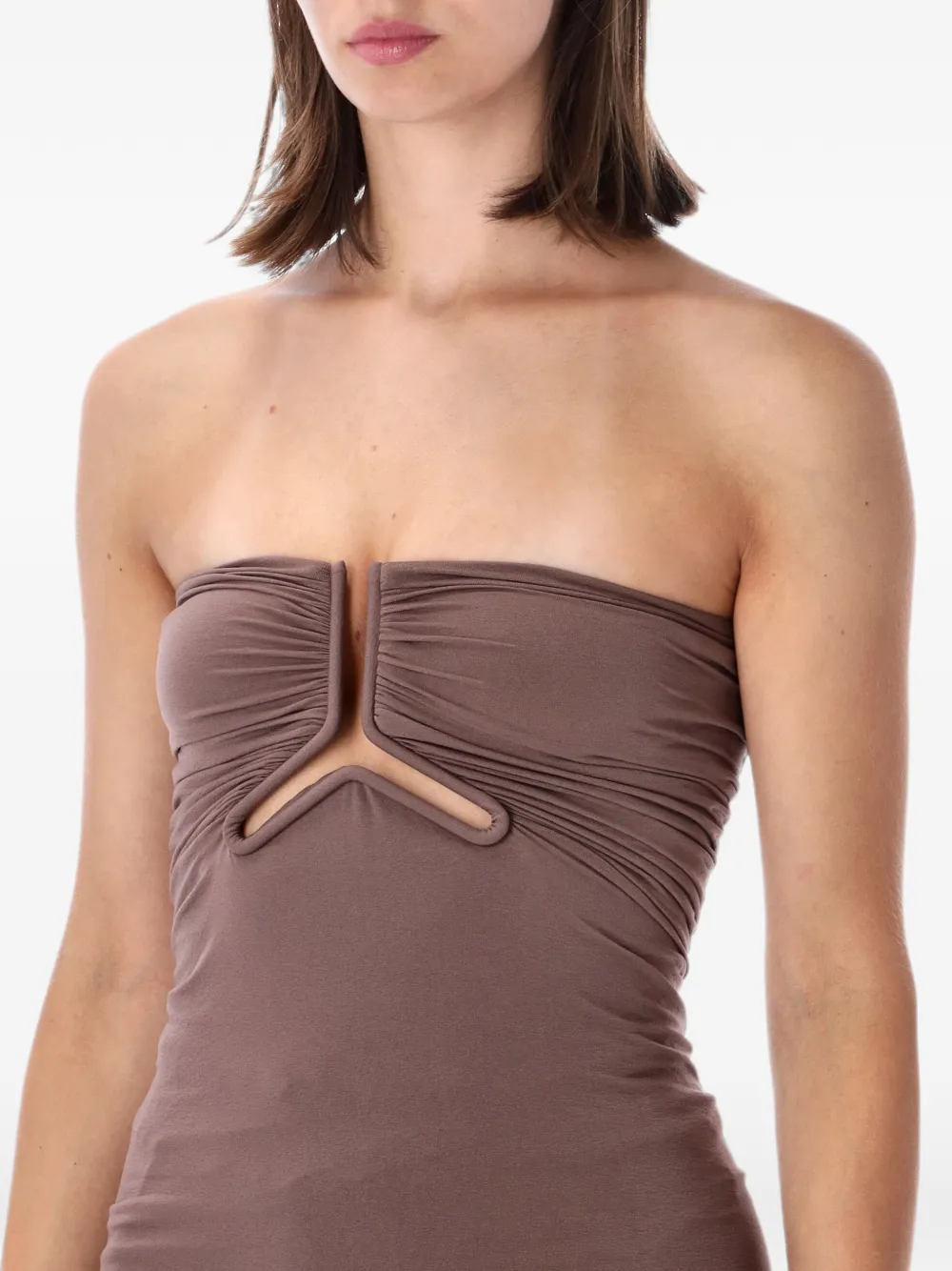 Rick Owens Alannah prong bustier Bruin