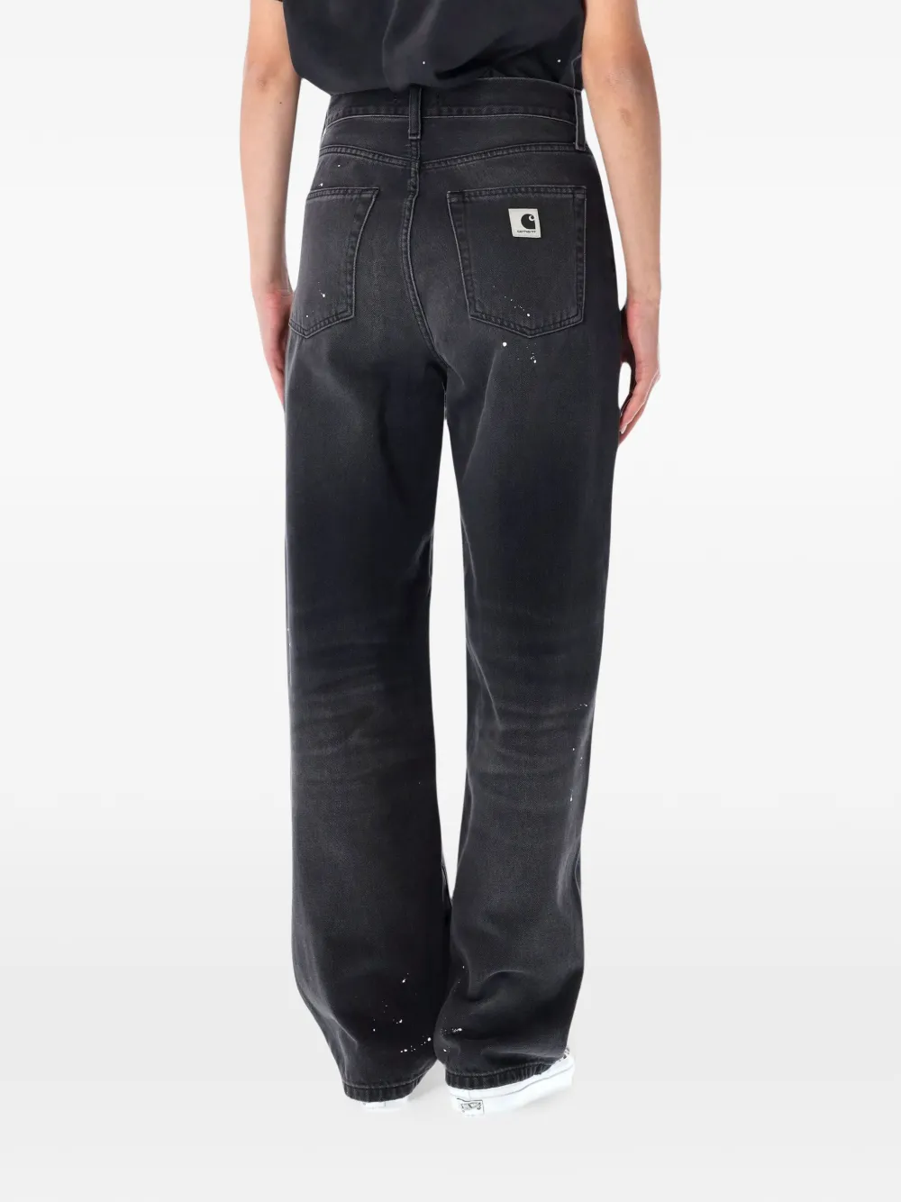 Carhartt WIP Arin jeans met verfspatten Grijs