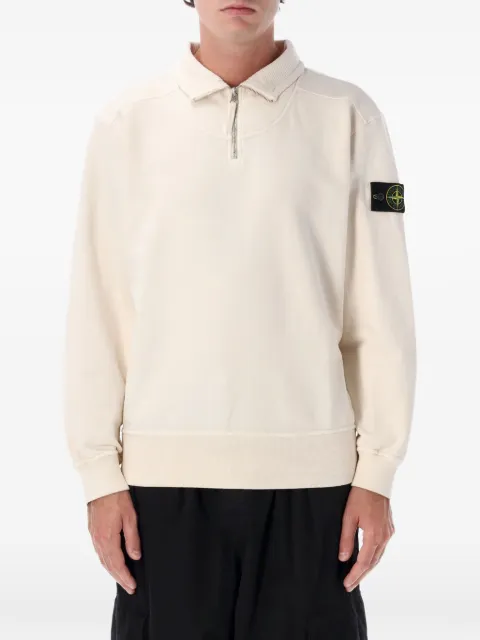 Stone Island 6100021 brushed organic cotton fleece sweatshirt