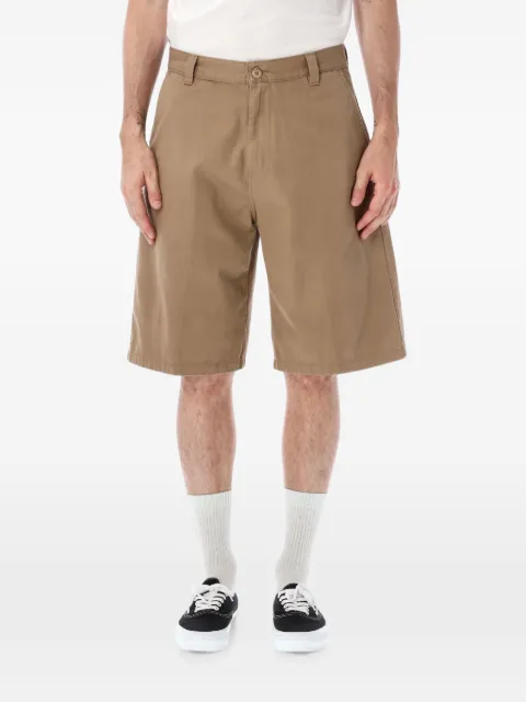Carhartt WIP Brader logo-patch shorts