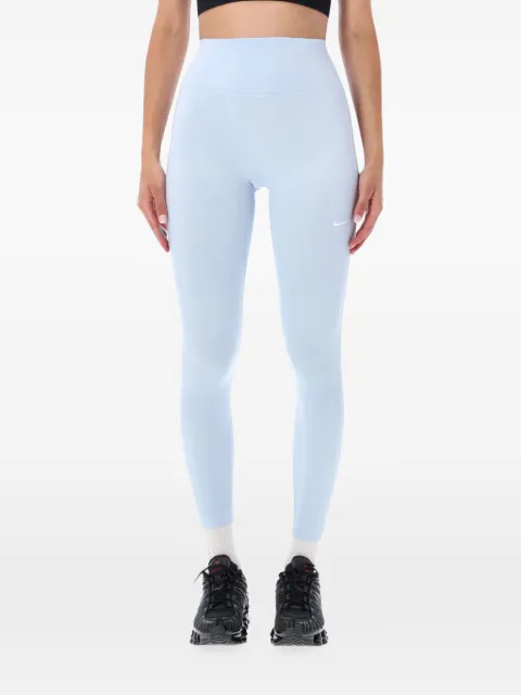 Nike logo-print high-waisted leggings