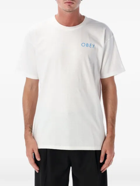 Obey Peace Brick graphic-print T-shirt
