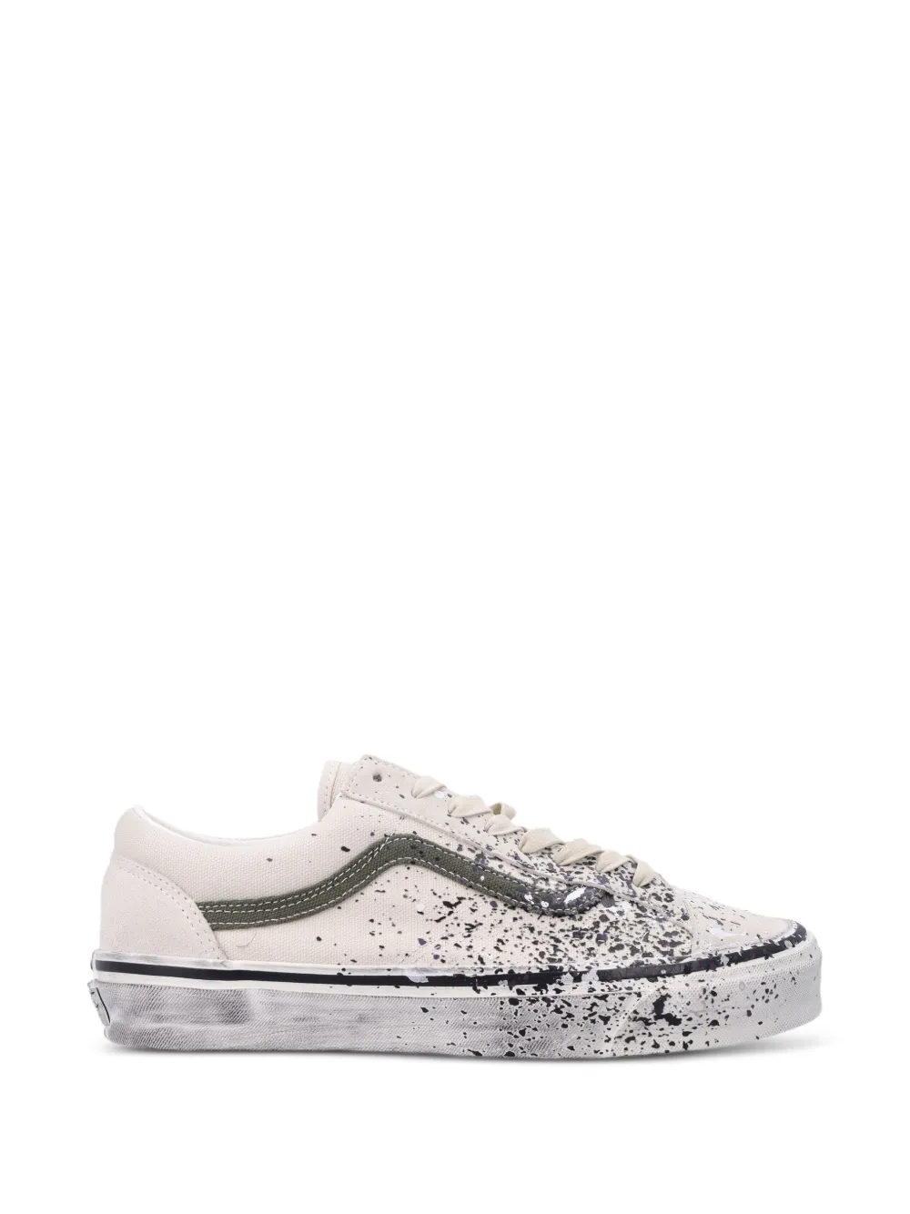 Vans Old Skool paint-splatter sneakers - Nude