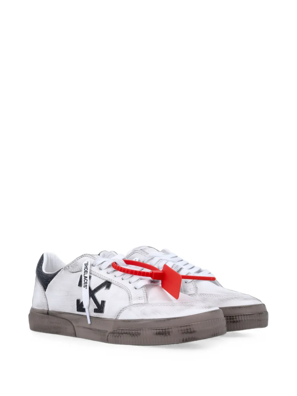 Off-White Arrows patch sneakers Wit