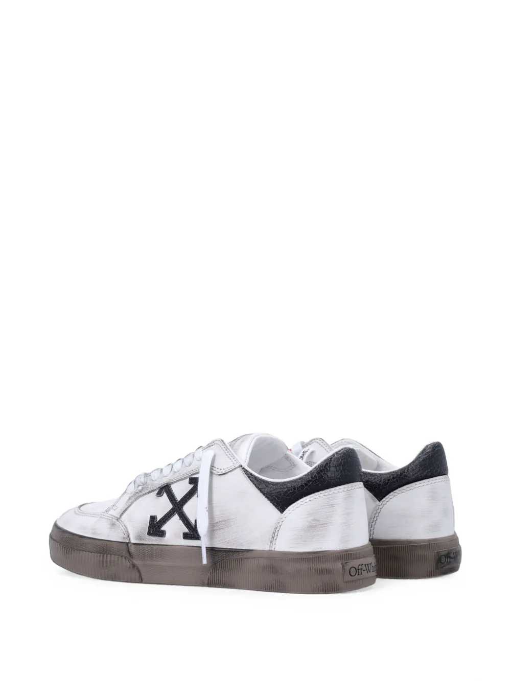 Off-White Arrows patch sneakers Wit