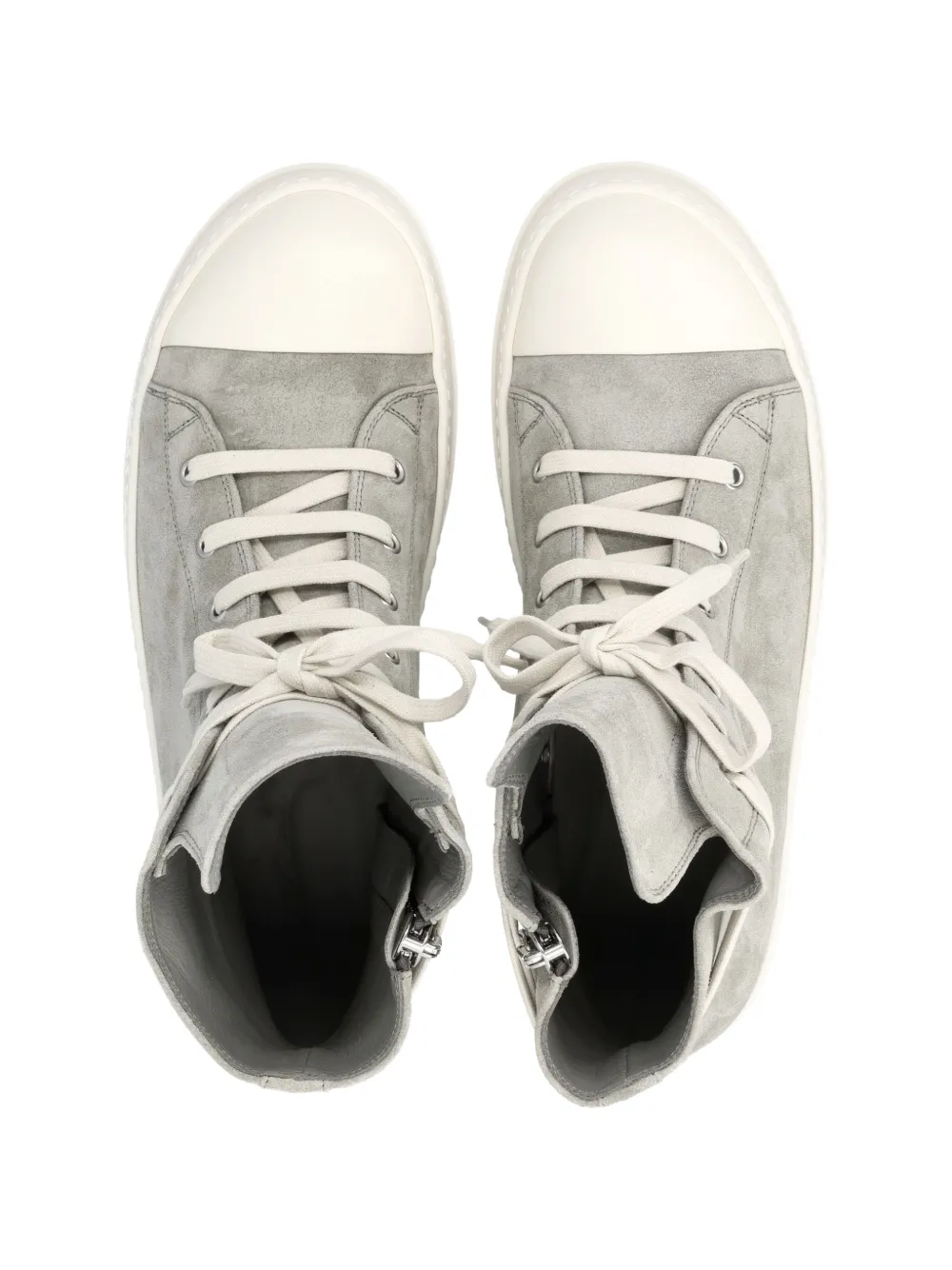 Rick Owens Leren sneakers Grijs