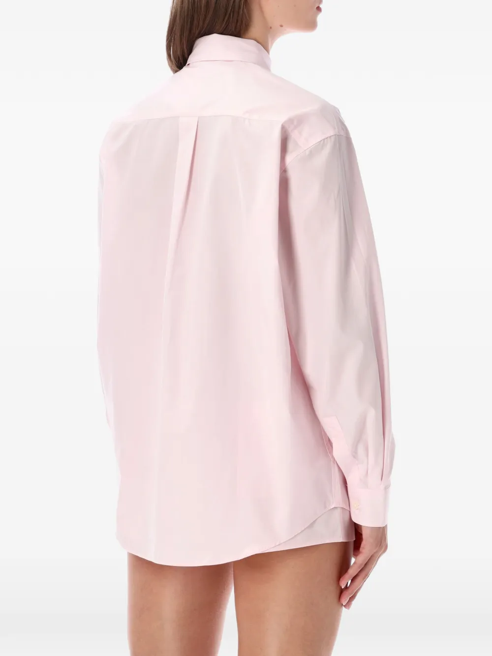 Sporty & Rich Blouse met geborduurd logo Roze