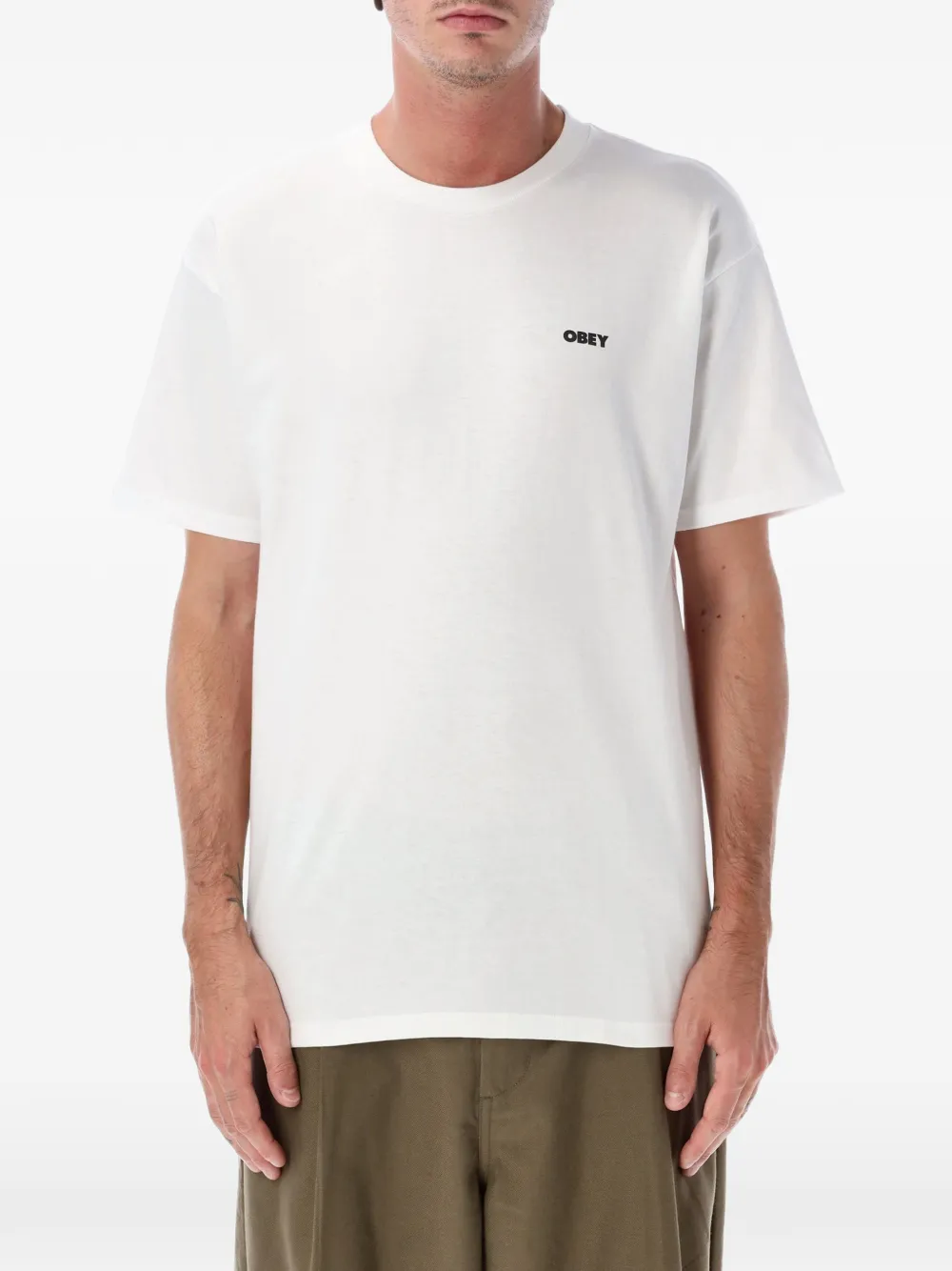 Obey logo-print T-shirt