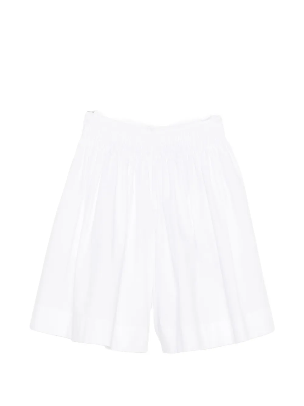JOSEPH Aissa cotton-poplin shorts - Bianco