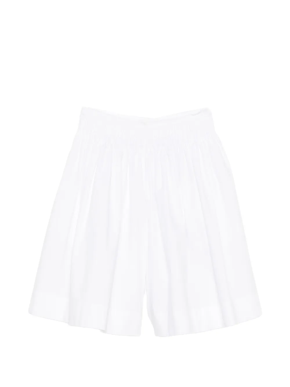 JOSEPH Aissa cotton-poplin shorts - Bianco