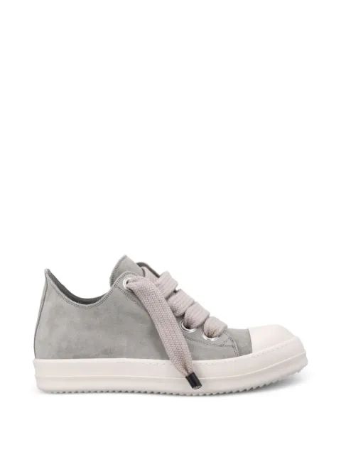 Rick Owens Jumbo Lace Low Sneaks suede sneakers