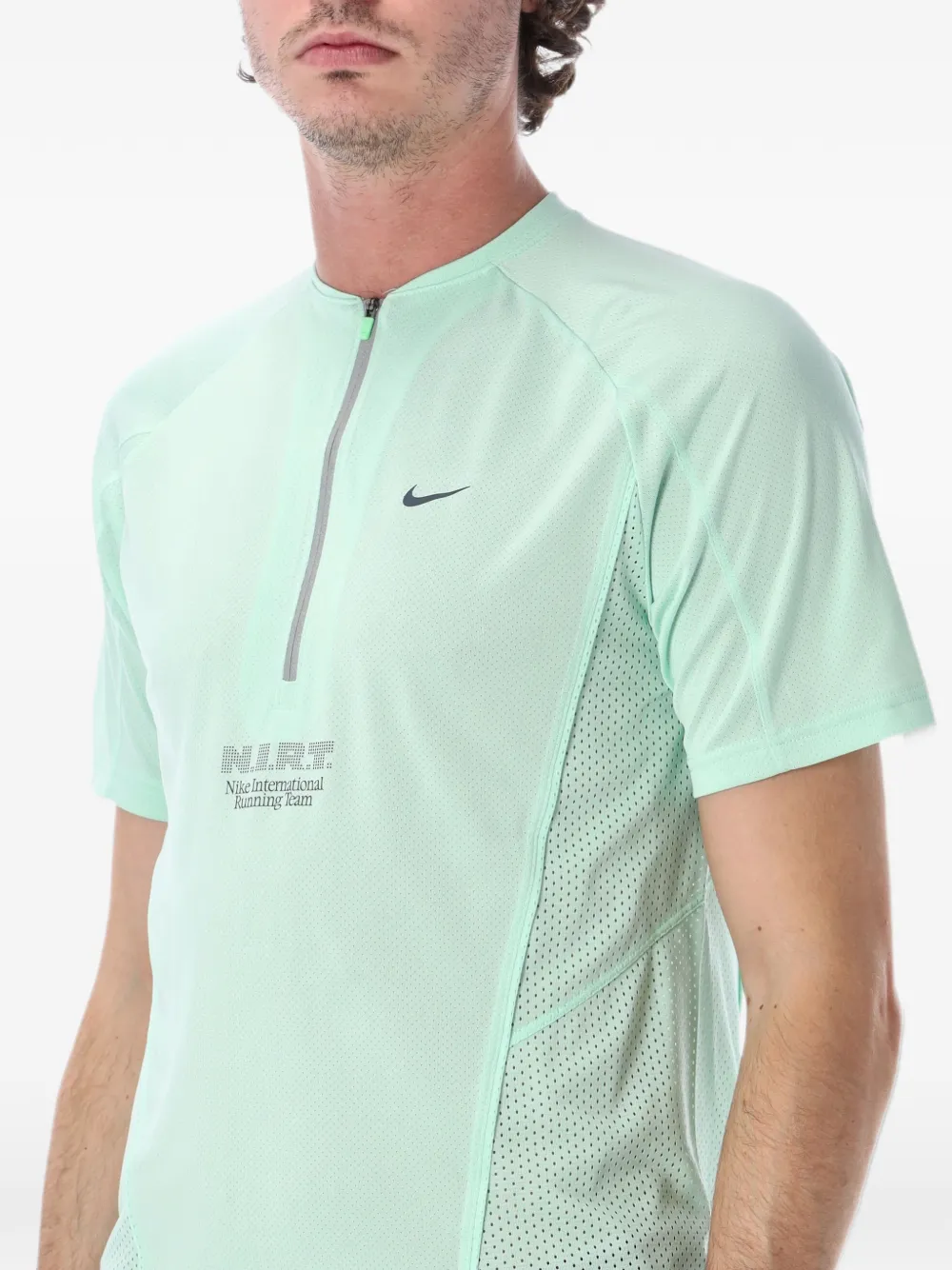 Nike Dri-FIT short-sleeve running top T-shirt Groen