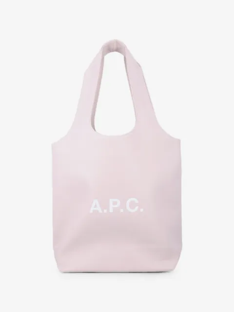 A.P.C. Borsa tote Ninon con stampa