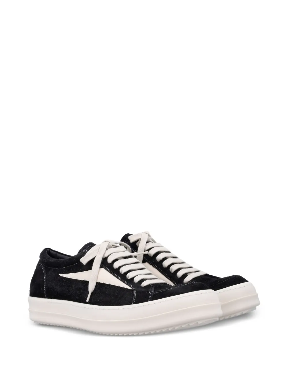 Rick Owens Vintage Sneaks suede sneakers Zwart