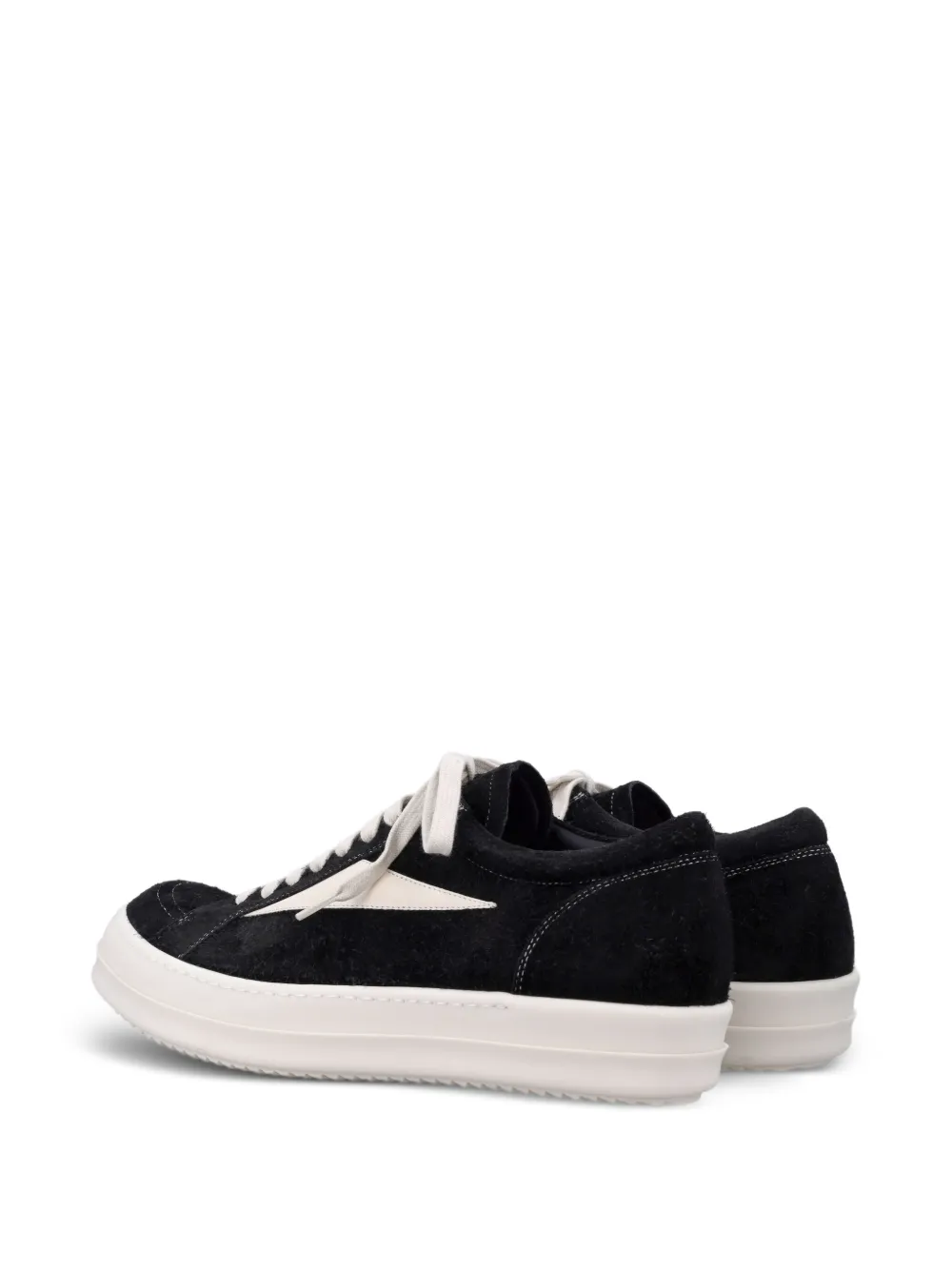 Rick Owens Vintage Sneaks suede sneakers Zwart