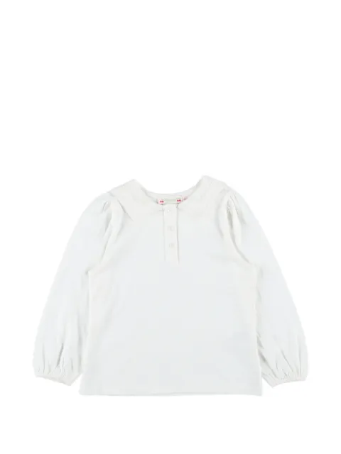 Bonpoint sailor-collar puff-sleeve T-shirt