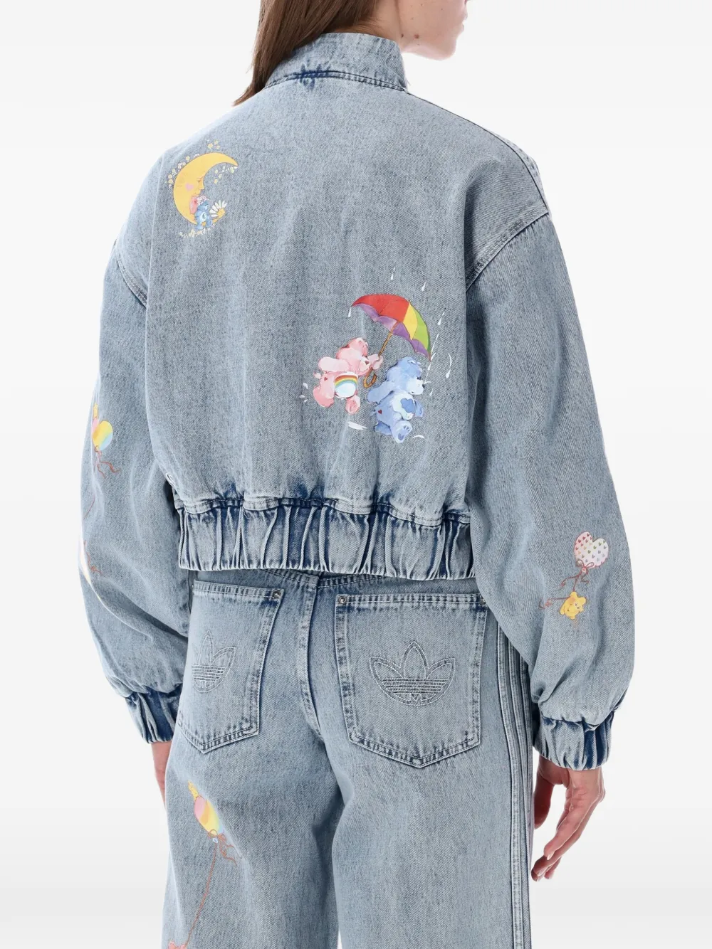 adidas x Care Bears denim jacket Blauw