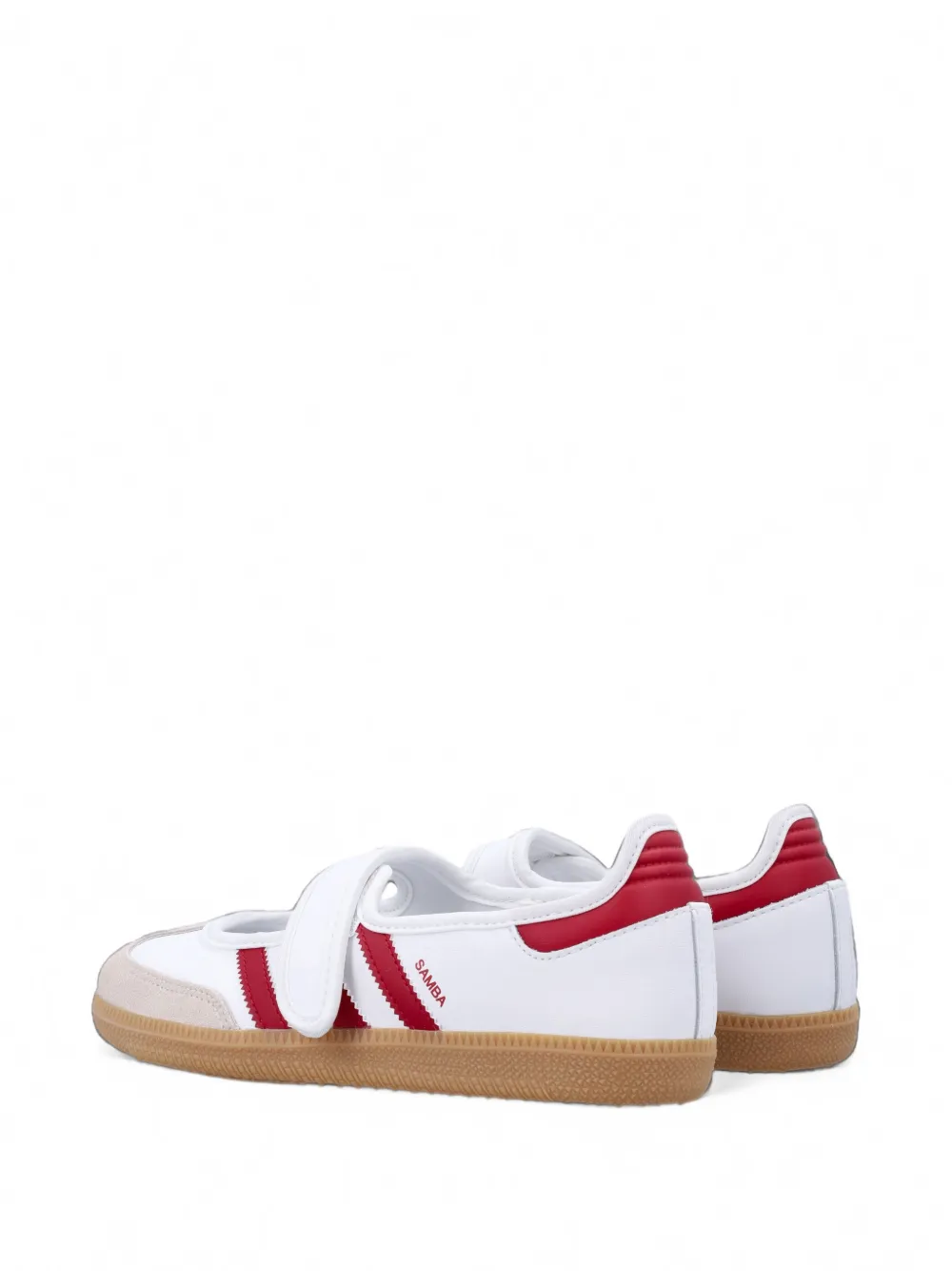 adidas Originals Kids Samba Jane touch-strap sneakers Wit