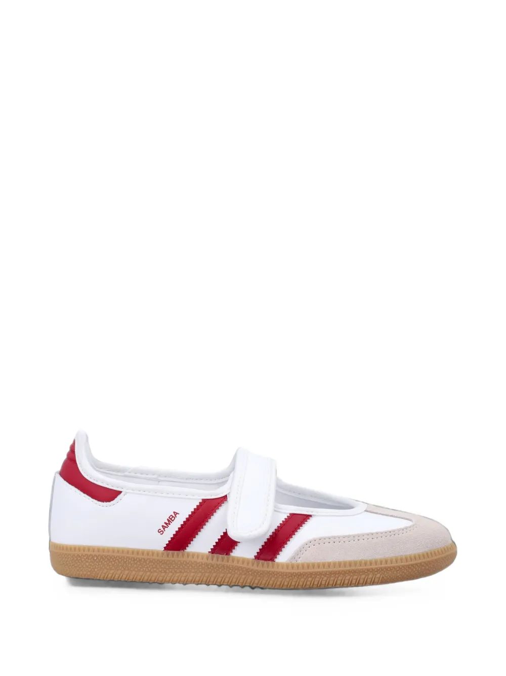 adidas Originals Kids Samba Jane touch-strap sneakers Wit