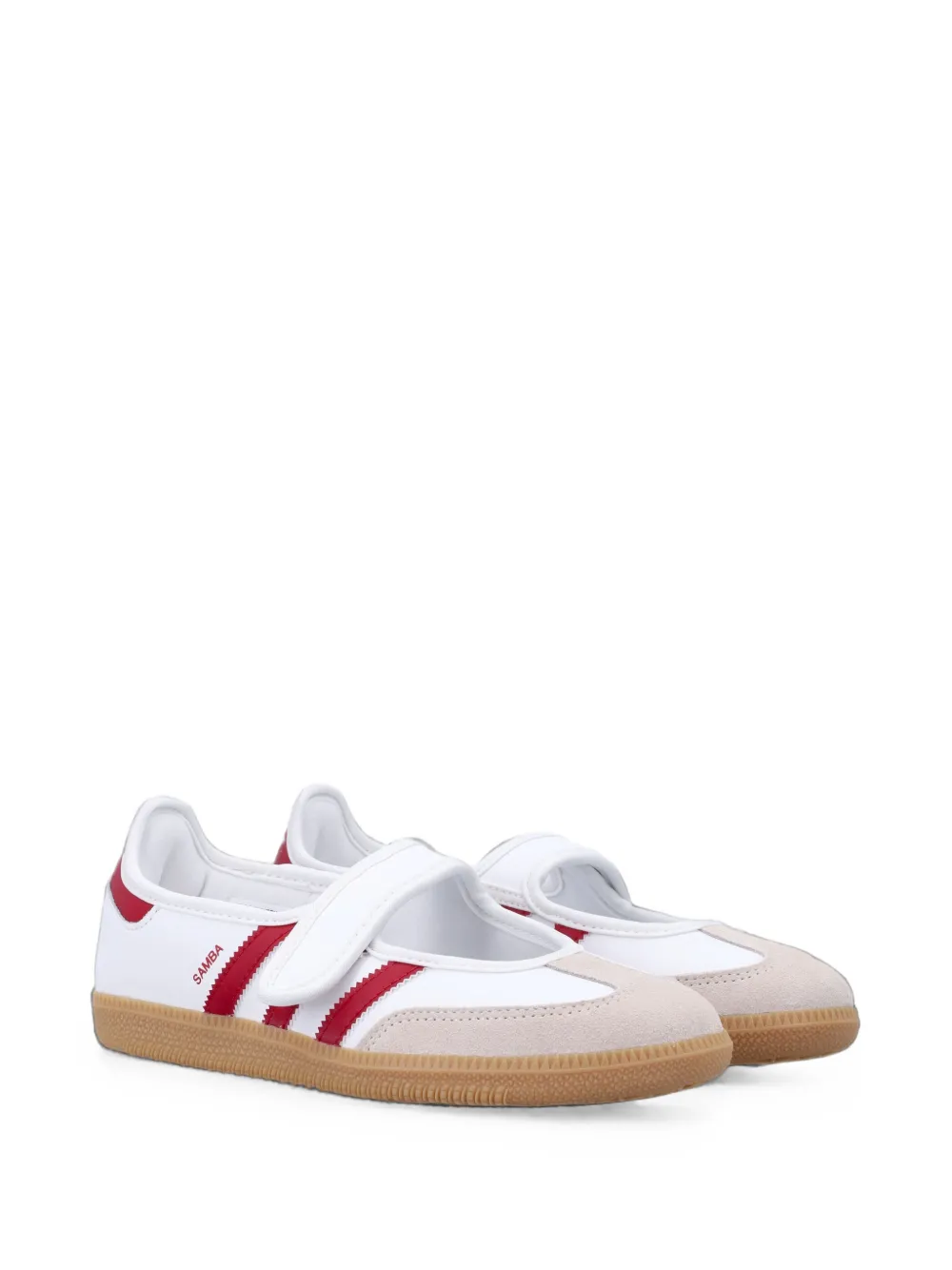 adidas Originals Kids Sneakers Samba Jane con strappi - Bianco