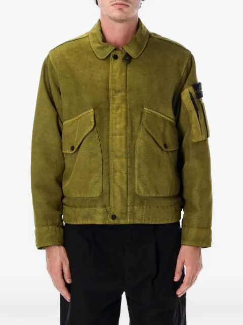 Stone Island 4100035 dense oxford nylon-tc jacket
