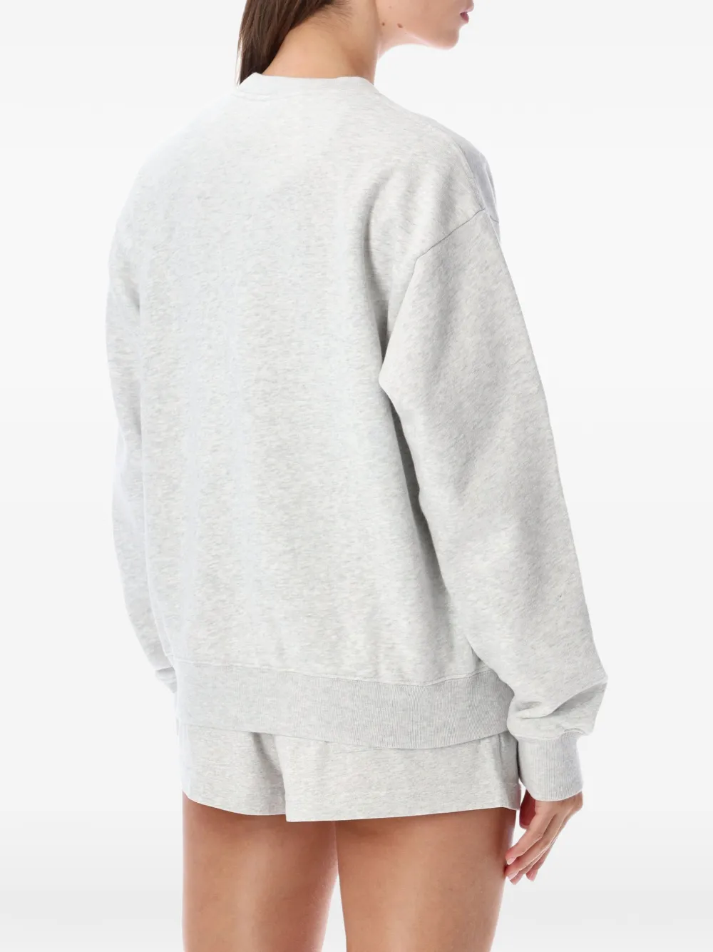 Sporty & Rich Sweater met logoprint Grijs