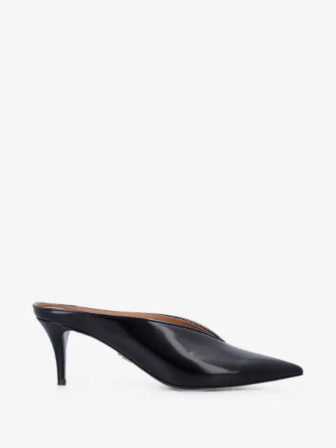 Stella McCartney brushed heeled mules