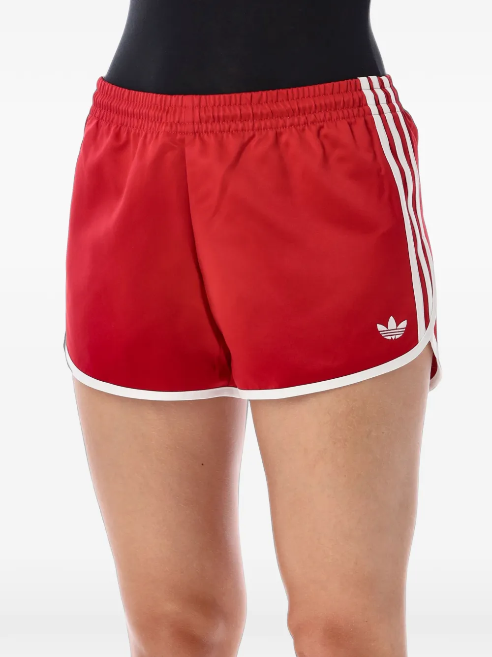 adidas Shorts met zijstreep Rood