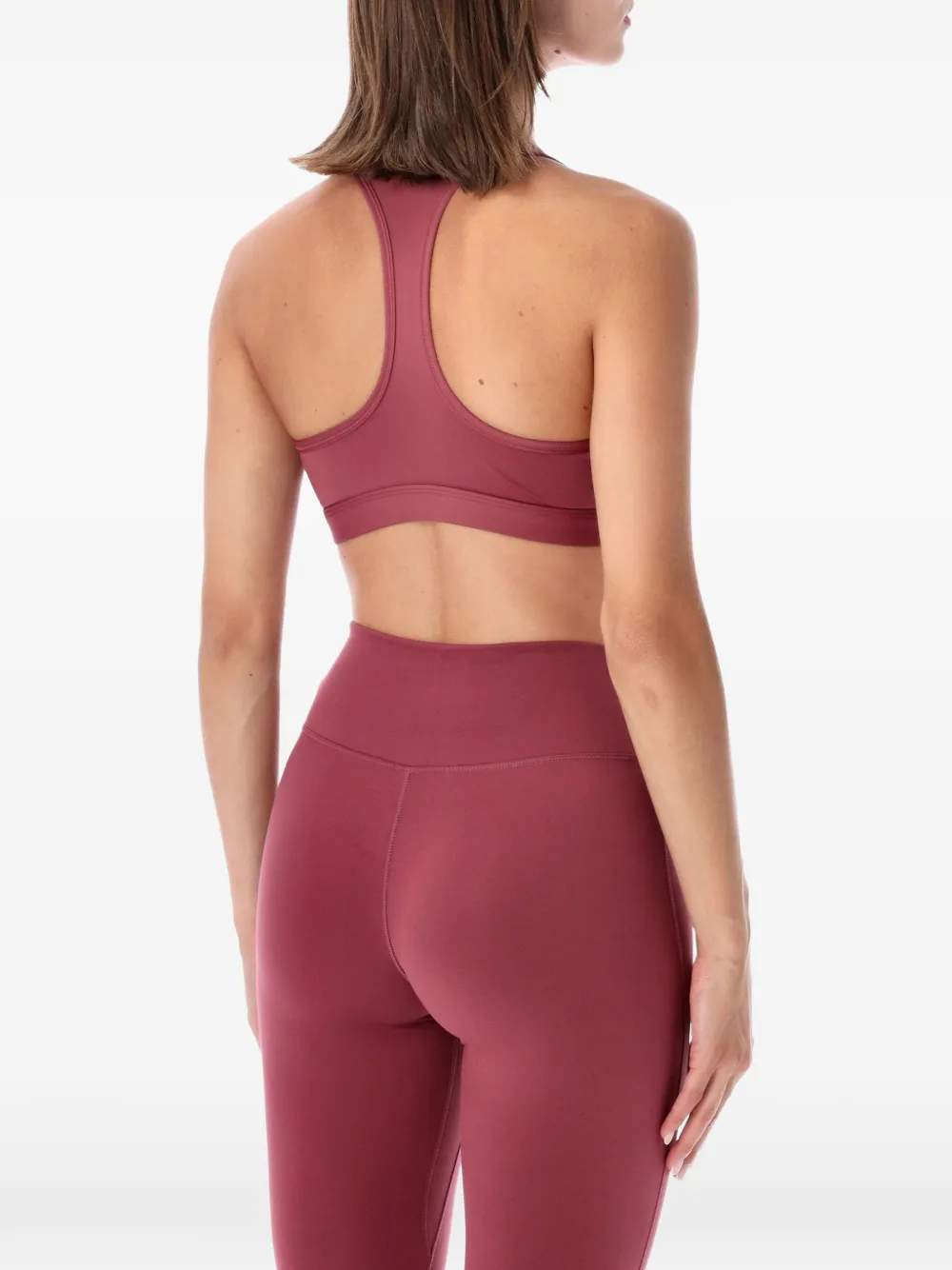 Nike Swoosh sport-bh met medium ondersteuning Roze