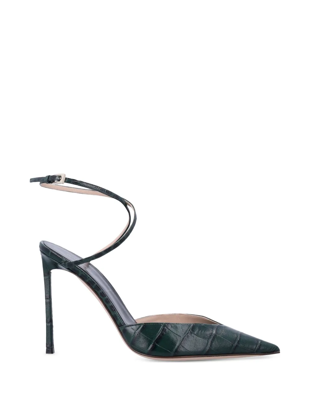 TOM FORD Selen crocodile-effect leather pumps
