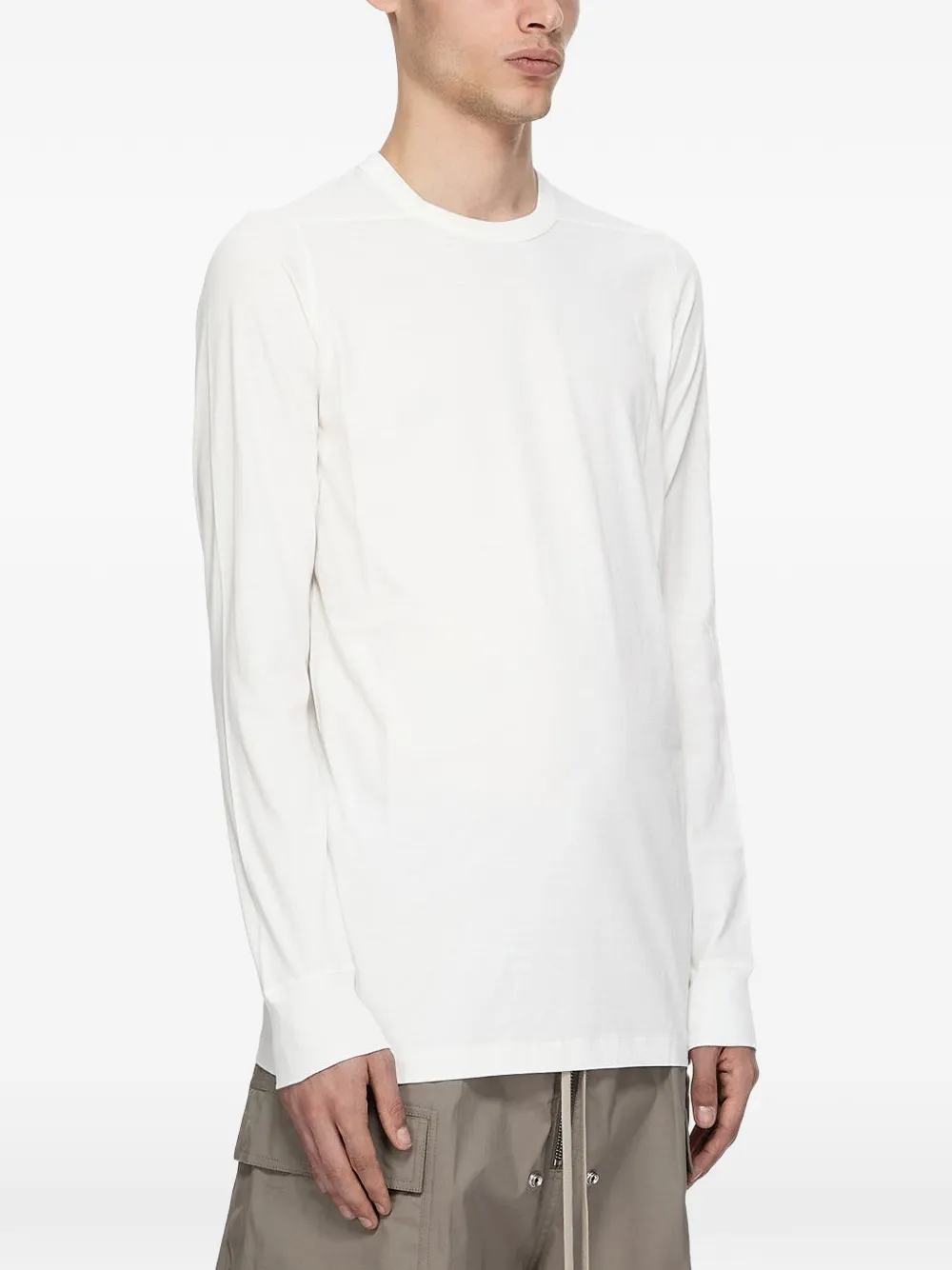 Rick Owens T-shirt met lange mouwen Wit