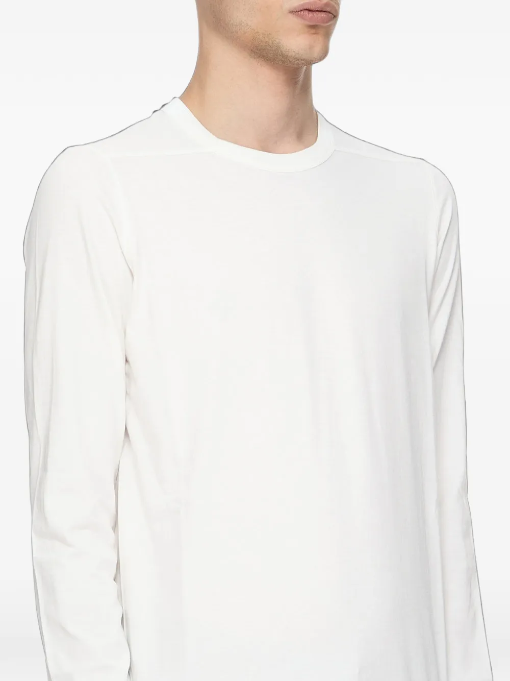 Rick Owens T-shirt met lange mouwen Wit