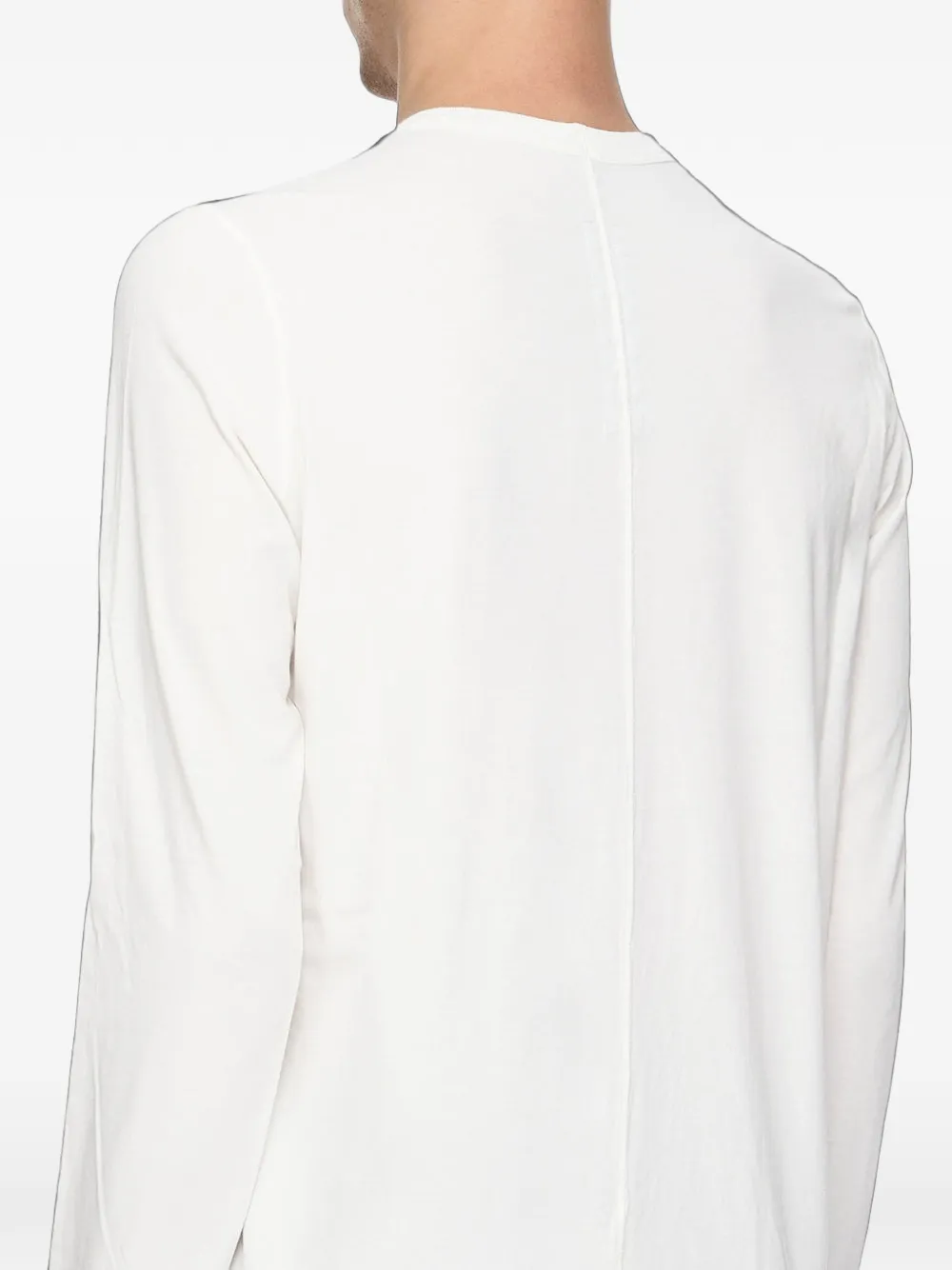 Rick Owens T-shirt met lange mouwen Wit