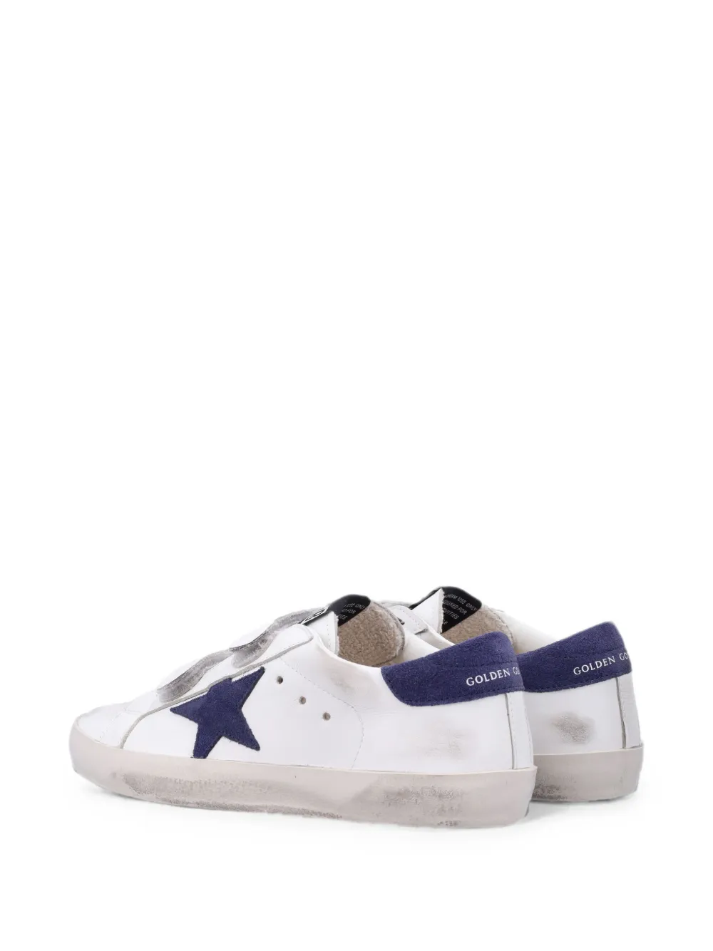 Golden Goose Kids Old School star-patch sneakers Wit
