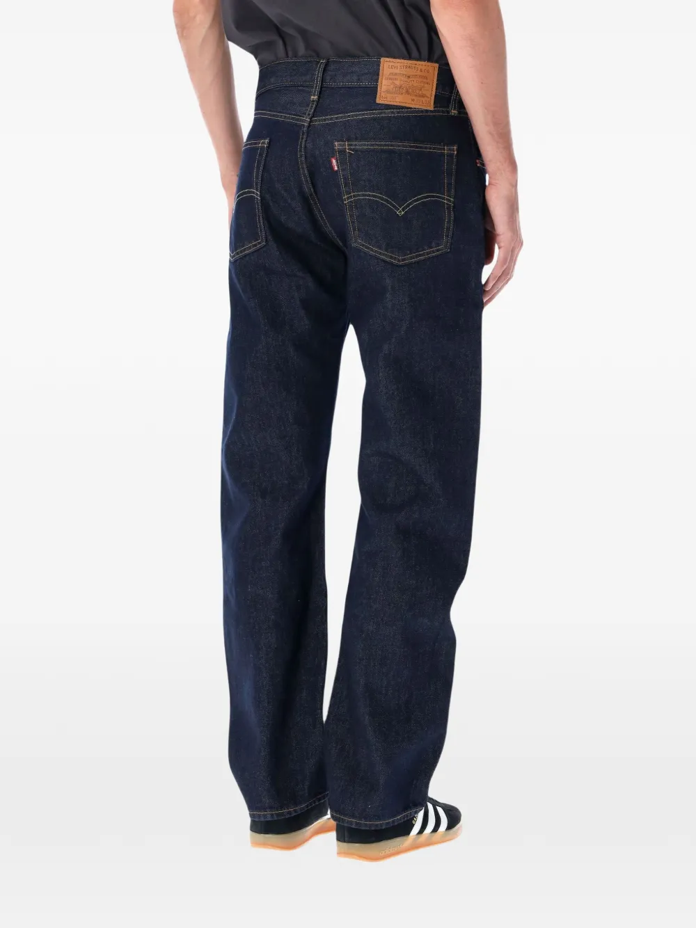 Levi's 555 straight jeans Blauw